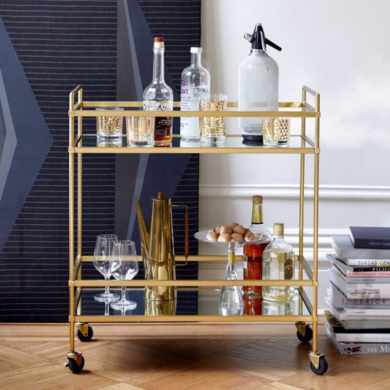 Drinks trolley v drinks cabinet, and the magnetic wallpaper your children  will love - Country Life