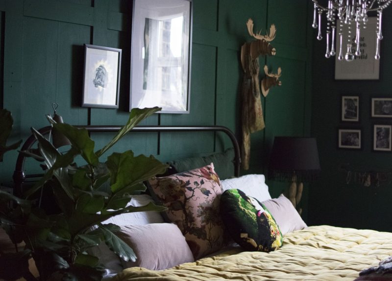 Modern Luxe meets the Girl with the Green Sofa 
